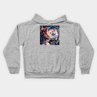 Abstract Motorcycle Engine Kids Hoodie